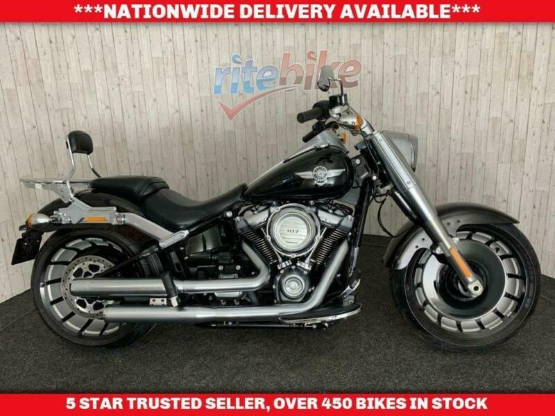 harley fatboy mileage